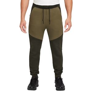 กางเกงจ็อกเกอร์ผ้าฟลีซเทคสำหรับผู้ชายและผู้หญิง ผลิตจากผ้าแคนวาสคอตตอน 100% คุณภาพสูง สีทูโทน สวมใส่สบายทุกวัน - Product Image 1