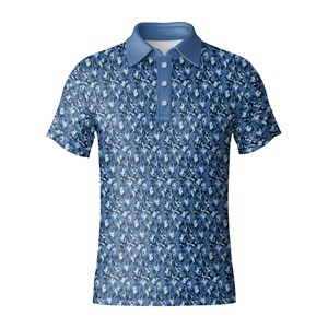 Polo de Golf para Hombre, Poliéster y Elastano, Absorbe la Humedad, Transpirable, Ropa Deportiva de Alto Rendimiento, Directo de Fábrica en Vietnam - Product Image 2