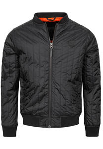 Custom Logo Stand Collar Front Winter High Quality Black Leather Sleeves College Baseball Men's Varsity Jacket - Product Image 2