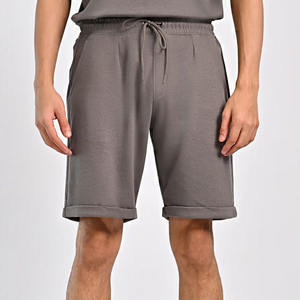 Shorts pour hommes shorts pour hommes, Shorts d'été pour hommes de haute qualité en coton respirant et fermeture à cordon taille moyenne - Product Image 1