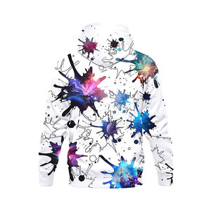 Sudadera de Invierno Polar con estampado 3D ligero de calidad superior para hombre, Sudadera con capucha de patrón sólido, técnica teñida Lisa personalizable - Product Image 2