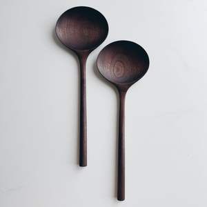 Natural Wood Eco-Friendly <b>Mirror</b> Polish Cooking & Serving Spoon for Home Hotel & Restaurant Use - Product Image 2