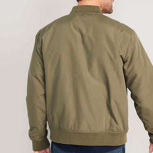 Dernière conception 100% polyester fait hommes Bomber veste imperméable en gros Bomber veste pour hommes - Product Image 2
