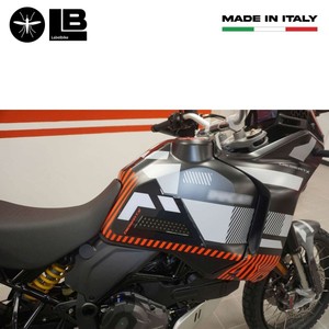 Adesivi Protettivi Laterali per Serbatoio Moto su Misura Compatibili con Ducati DesertX 2023-2025 - Product Image 5
