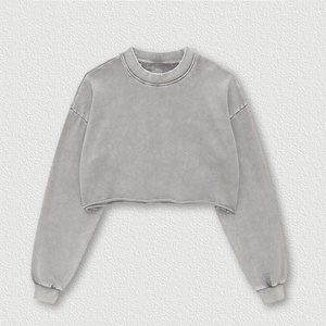 Sudaderas de Alta Calidad para Mujer, Cuello Redondo, Estilo Urbano, Estampadas, de Algodón Francés, para Invierno - Product Image 3