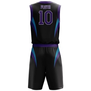 Maillots de basket-ball à impression personnalisée ajouter le nom et le numéro de l'équipe Gilet de sport personnalisé pour adultes et enfants - Product Image 2