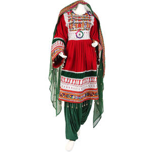 Jolie robe africaine ethnique vintage Banjara/Pakistan Kutchi pour femmes - Product Image 2