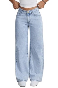 Jeans Baggy d'inspiration vintage les plus demandés Tissu en coton durable pour le bureau et les tenues décontractées disponibles à un prix abordable - Product Image 5