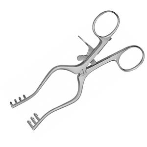 Weitlaner Retractor Adson Quirúrgico Ortopédico Profesional 4x3 Puntas Dall Finish Anderson Material de Acero Manual" - Product Image 6
