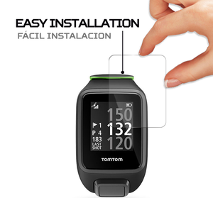 ฟิล์มกันรอยหน้าจอสมาร์ทวอทช์ ANTISHOCK สำหรับเคส TomTom Golfer 2 พรีเมียมพร้อมคุณสมบัติป้องกันการกระแทก - Product Image 3