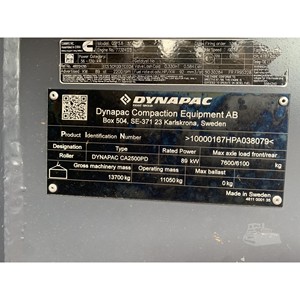 Pavimentadora de Asfalto DYNAPAC CA2500PD 2024 en Nueva Condición - Product Image 3