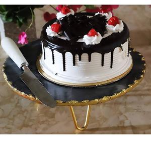 Soporte redondo para pastel de ágata blanca para fiestas, decoraciones de bodas, hotel y uso doméstico herramientas para hornear en la cocina - Product Image 3