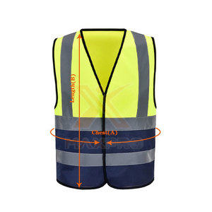 Gilet de sécurité MAXPRO International de haute qualité sans manches au design unique - Vente en gros, couleur unie, léger, service OEM personnalisé - Product Image 4