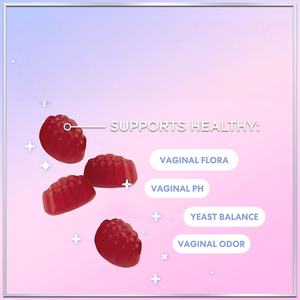 Gummies probiotiques pour femmes, marque privée OEM/ODM, pour la santé féminine et une flore vaginale équilibrée - Product Image 4