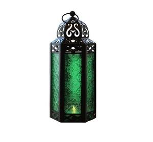 Ramadan <b>Lantern</b> With <b>Glass</b> Panels Offering Bright Eye Catching Lighting For Homes And Events - Product Image 1