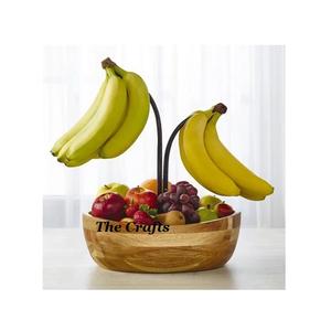 Tazón de Madera para Servir con Forma Redonda de la Más Alta Calidad, Tazón para Frutas para Decoración de Mesa de Boda - Product Image 6