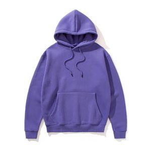 Sudadera con capucha de lana de algodón pesado 400 GSM Unisex, bolsillo anticontracción de alta calidad, logotipo personalizado ecológico - Product Image 3