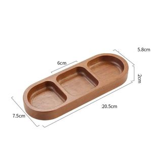 100%premium quality wooden serving platter <b>with</b> dip <b>bowl</b> - Product Image 2