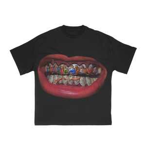 T-shirts de haute qualité à coupe ample, à épaules tombantes, à coupe courte, style hip-hop pour hommes, logo personnalisé, 100% coton - Product Image 2