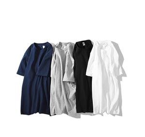 100% algodón 300gsm 7 colores hombres mujeres Unisex personalizable 300 Gsm camiseta informal en blanco para hombres - Product Image 2