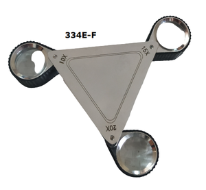 Loupe triple de haute qualité 18 mm 3 en 1 en chrome, utilisée pour la fabrication de bijoux, outil de vente en gros au prix le plus bas, meilleur produit pour les bijoux - Product Image 3