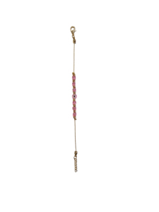 Bracelet en acier inoxydable plaqué zircon DAFNI BIG PAZAR - Cadeau tendance - Product Image 4