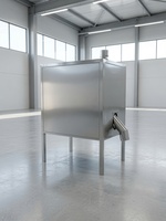 SUISER MAKINE Blancherings-/Schil-/Schilmachine 600 Kg/u Lucht Schilmachine RVS 2 Jaar Garantie Notenverwerking Snackvoedsel