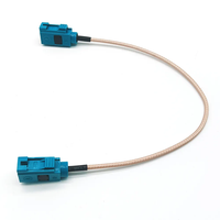 Câble d'extension coaxial RG316 Pigtail universel Fakra Z femelle-femelle pour antenne GPS