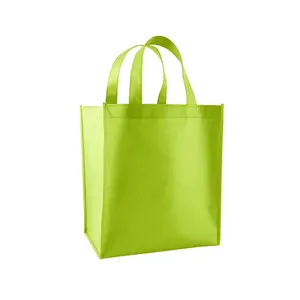 ショッピングファブリックバッグカスタムロゴ再利用可能な環境にやさしいファブリック不織布ショッピングバッグ
