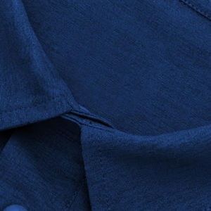 Impresión personalizada de alta calidad de los hombres de manga corta Casual para Polo camisa transpirable verano lona 100% algodón patrón sólido - Product Image 5