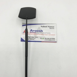 Vente en gros d'extensions de cils pointus de marque privée beauté avec miroirs de couleur carrée noire pince à épiler pour artistes cils - Product Image 2