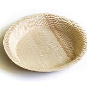 Platos desechables redondos biodegradables Vajilla ecológica para fiestas de oficina, eventos y comidas al aire libre - Product Image 6