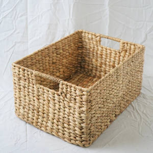 Hot <b>Sale</b> Handmade Natural Water Hyacinth Storage Basket <b>Organize</b> Your Home with Style Directly From Vietnam - Product Image 4