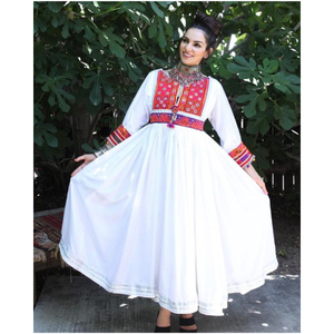 AFGHANI KUCHI FEMME VÊTEMENTS ROBE AFGHANI KUCHI FESTIVAL VÊTEMENTS ROBE BRODERIE FAITE MAIN ROBE TRIBALE TRADITIONNELLE POUR FEMMES ÉLÉGANCE - Product Image 3