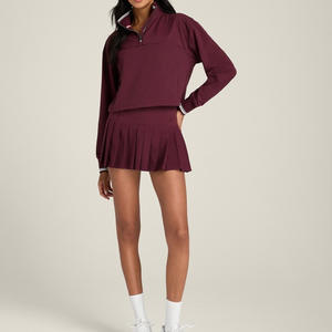 Falda de Tenis para Mujer al por Mayor, Personalizada, OEM, ODM, Ropa Deportiva Premium, Estilo Moderno Plisado, Alta Elasticidad, Cómoda, Transpirable, Secado Rápido - Product Image 6