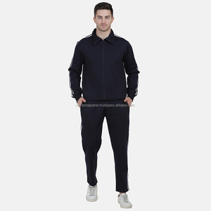 Nardon Apparels ชุดวอร์มสำหรับผู้ชาย, ชุดกีฬาวิ่งซิปเต็มรูปแบบลำลอง - Product Image 4
