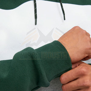 2024 últimas sudaderas con capucha personalizadas para hombres ropa de invierno de fitness teñida lisa de lana sólida con logotipo personalizado hecho en Pakistán - Product Image 4