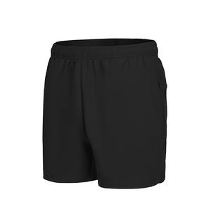 Pantalones cortos deportivos de secado rápido de cintura alta para hombre, bolsillos, logotipo personalizable, ropa de gimnasio para entrenamiento físico, pantalones cortos de chándal para correr - Product Image 2