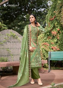 ชุดเดรสผ้าฝ้ายพิมพ์ลายคอลเลกชั่นวัสดุสำหรับใส่ไปงานปาร์ตี้ - Product Image 5