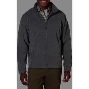 แจ็กเก็ตขนแกะซิปเต็มสำหรับผู้ชายเสื้อโค้ทผ้านุ่มกลางแจ้งเสื้อกันหนาวให้ความอบอุ่นตัวใหญ่และสูงสำหรับเดินทางฤดูหนาวแจ็คเก็ตมีซิป - Product Image 3