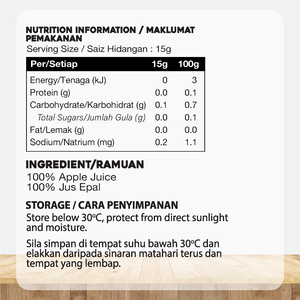 ORGANIC FIELDS Vinagre Balsámico de Sidra de Manzana Orgánico Crudo de 750ml, Vinagre Marrón Fermentado con la Madre, en Forma Líquida, en Botella - Product Image 1