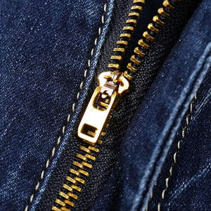 Jeans pour hommes de dernière génération, coupe ajustée, poids lourd, tendance actuelle, denim de qualité supérieure, lavage à la pierre, service OEM - Product Image 5
