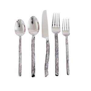 Ensemble de couverts élégants en métal faits à la main Design personnalisé pour les mariages et la restauration en direct de l'Inde Fournisseur et exportateur - Product Image 2