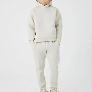 Survêtements de course pour hommes en molleton 100% coton French Terry personnalisé, de haute qualité, pull-over streetwear respirant, imprimé - Product Image 1