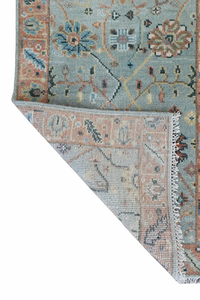 Livraison rapide 3x5 ft Oushak Rug Artisan de créateur artisanal multicolore taille personnalisée inspirée de la culture turque - Product Image 4