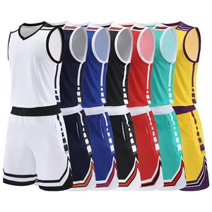 Ropa de baloncesto, conjunto de 2 uds., ropa deportiva de baloncesto, trajes de talla grande para correr al aire libre, camisetas deportivas, Tops, pantalones cortos, Fitness, transpirable - Product Image 1