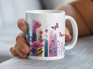 Taza de sublimación de cerámica duradera para impresión personalizada, taza promocional segura para microondas para eventos y marcas comerciales - Product Image 4