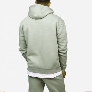 Ropa deportiva de alta calidad con logotipo personalizado, chándales de forro polar tecnológicos para correr deportivos lisos de algodón de invierno de lujo holgados para hombre - Product Image 3