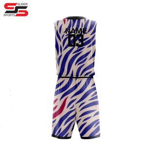Uniforme de baloncesto reversible personalizado para hombres, ropa deportiva de baloncesto de secado rápido, ropa de baloncesto juvenil - Product Image 2