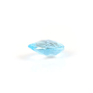 Handmade Natural Sky Blue Topaz 12MM <b>Heart</b> Shaped Briolette Cut Loose Gemstone Online Wholesale Supplier - Product Image 3
